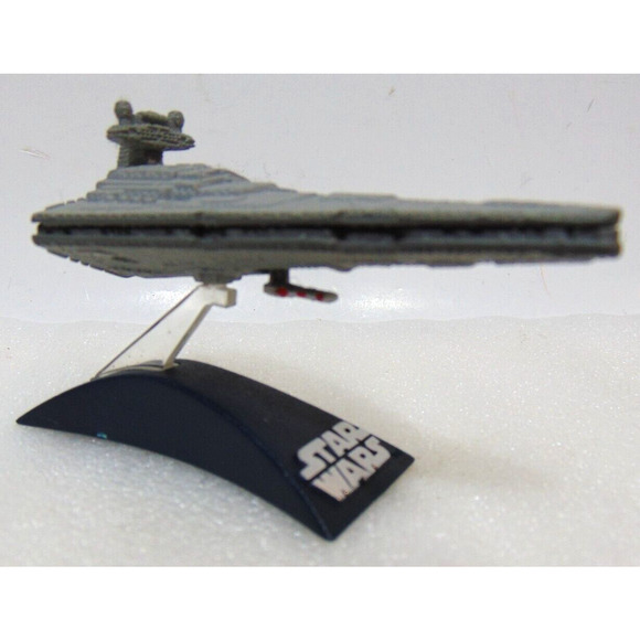 Star Wars Imperial Star Destroyer LFL 1996 With Stand Moving Part Vintage Kenner - Picture 9 of 9